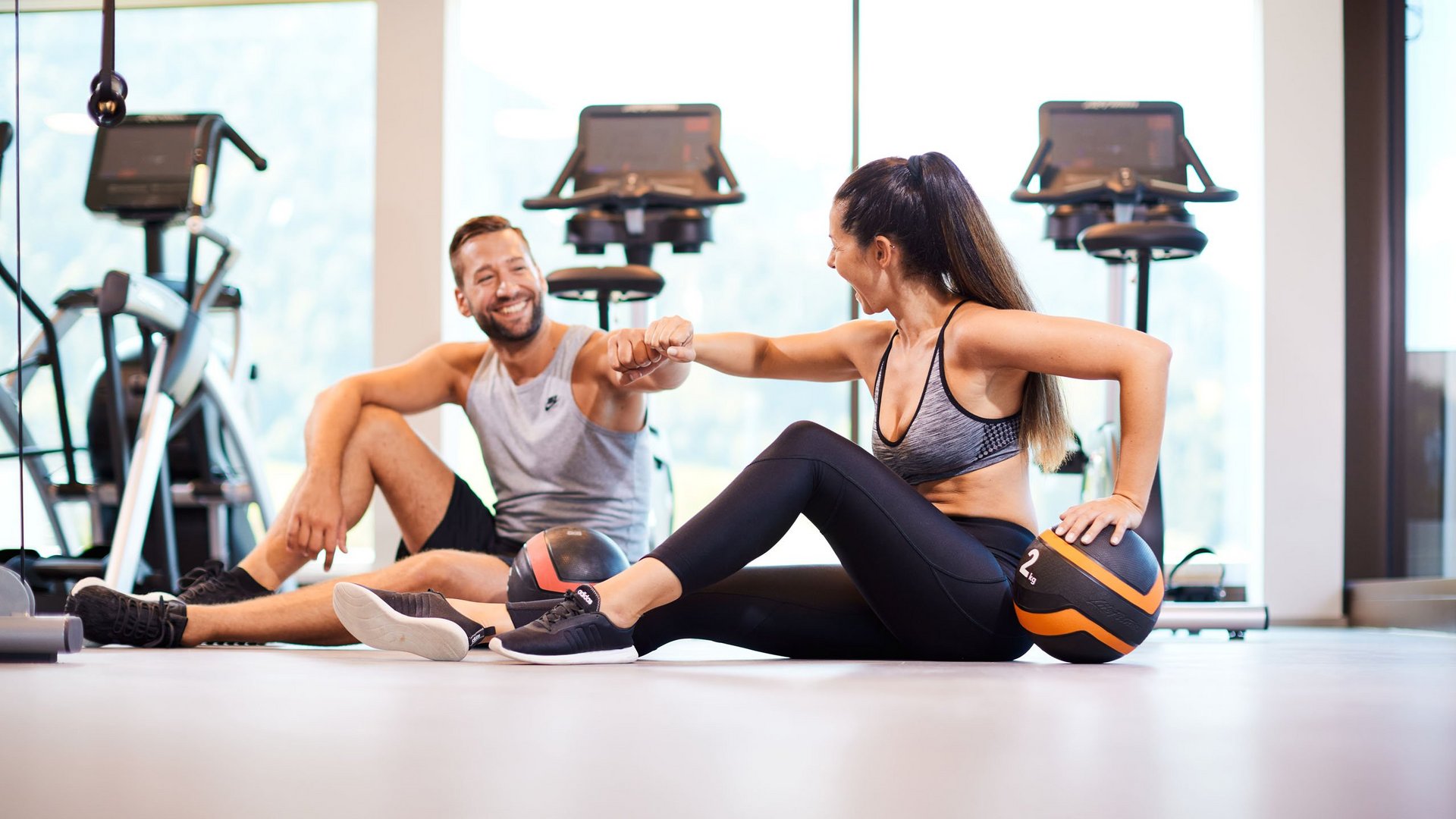 Fitnesscenter in unserem Wellnesshotel in Söll/Tirol